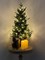 3ft. Christmas Tree Tabletop Icelandic Fir Pre-Lit LED Battery Operated - HOLIDAY TREE